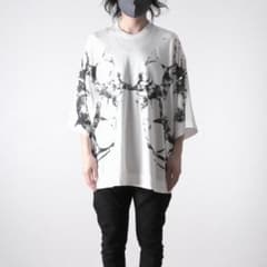 限定SALE‼️美品 24SS JULIUS オーバーサイズ グラフィックTシャツ 