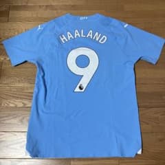 【正規品・新品未使用タグ付き】マンチェスターシティ ハーランド サードユニ マンチェスターシティ 24-25 サード 半袖 ユニフォーム No.9