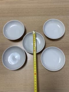 白磁 小皿 5枚セットのサムネイル