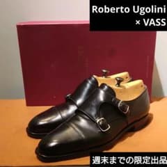 Roberto Ugolini VASS ダブルモンク シューズ 40 革靴 Roberto Ugolini VASS ダブルモンク シューズ 40 革靴 - メルカリ