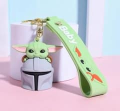 スターウォーズ　マンダロリアン　グローグー　ベビーヨーダ　キーホルダー　コンプ スターウォーズ グローグー ベビーヨーダ マンダロリアン ラバー