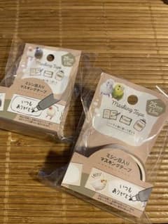 鳥　マステ　100均のサムネイル