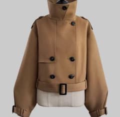 sheller シェリエ2way short trenchcoat - メルカリ