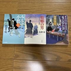 鳥羽亮 文庫本 時代小説 まとめ売り 3冊 八丁堀剣客同心 みみずく小僧