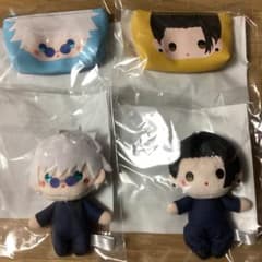 ☆五条悟 夏油傑 セガラッキーくじ ぬいぐるみマスコット ミニポーチ