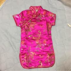 女の子ベビー チャイナドレス70〜80cmくらいのサムネイル
