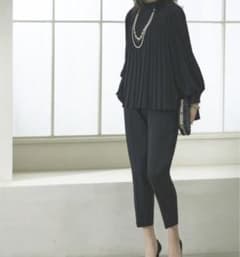 春　RUIRUE BOUTIQUE　セットアップ　ネイビー　Mのサムネイル