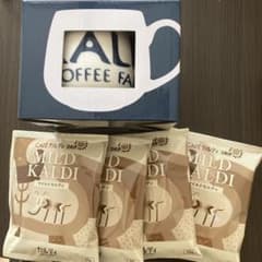 KALDI COFFEE FARM マグカップ 箱入り　マイルドカルディ付きのサムネイル