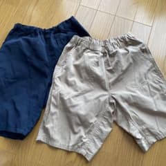 無印　ハーフパンツ　130のサムネイル