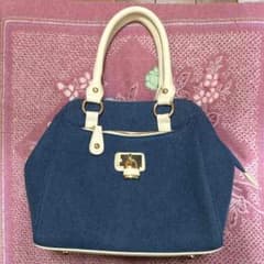 デニム2wayハンドバッグのサムネイル