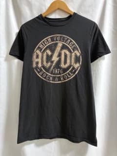 AC/DC バンドTシャツ HIGH VOLTAGE 1976 ロックT 黒 S - 5