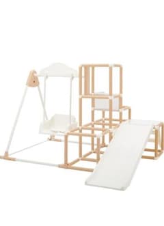 【かまめ様専用】野中製作所おりたたみロングスロープキッズパークSPジャングルジムのサムネイル
