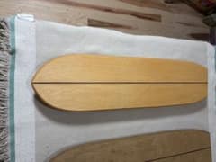 木製サーフボード バランスボード　ロングボード　ノーズライド　ハンドメイドのサムネイル