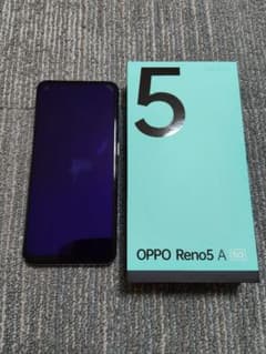 OPPO Reno5 A 5G アイスブルー 本体のサムネイル