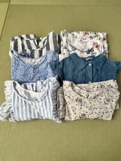 キッズ　女の子用ワンピース120㎝　6枚セットのサムネイル