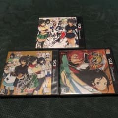 【3DS】閃乱カグラ2真紅、burst、少女達の真影 セットのサムネイル