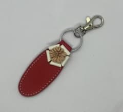 レザーキーホルダー【レッド】のサムネイル