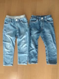 デニム　パンツ　100　２本セットのサムネイル