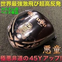 ヘッド単品： ドクロ輝くワル専用! 最強超高反発で＋45Y! ダイナゴルフ