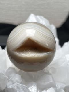 天然水晶ジオード 瑪瑙笑口のサムネイル