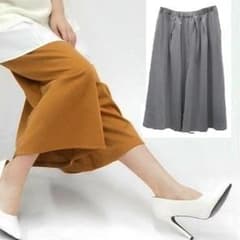 セール中！大きいサイズ ワイドシルエット スカンツ ガマチョ3L 4L 5Lのサムネイル