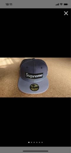 Supreme Gradient Box Logo New Era Blackのサムネイル