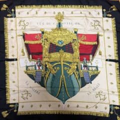 Y*O様 HERMES エルメス スカーフ LA REALE - メルカリ