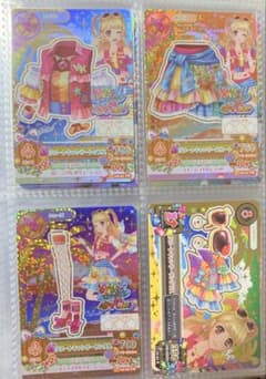 【美品】アイカツカードリゾートキャンサーコーデ4枚セット 夏樹みくるのサムネイル
