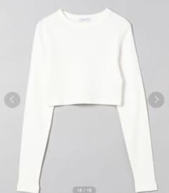 JEANASIS リブクロップドLSのサムネイル