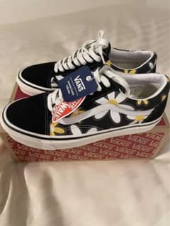 VANS flower 復刻 26.5cm アナハイム オールドスクール 90s - メルカリ