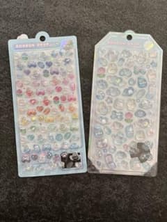 ボンボンドロップシール　フローズン　水色　うさぎ　クーリアのサムネイル