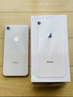 iPhone 8(64GB) SIMフリー ゴールド 本体と箱のサムネイル