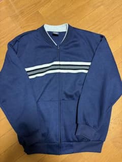 ネイビー　ジップススウェットのサムネイル