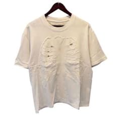 YUTAKA SOMEYA ダメージTシャツ リブケージ 白T Y2K 骨Tのサムネイル