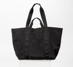 新品 WCJ 撥水ナイロントートバック ブラック(内側はライトグリーン 
