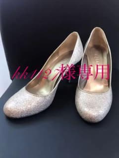パンプス　ハイヒール　ラウンドトウ　ラメ 結婚式 二次会のサムネイル