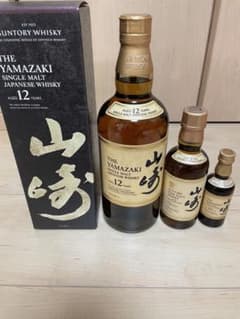 SUNTORY 山崎12年 700ml 12年180ml 50mlセットのサムネイル
