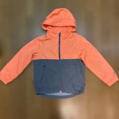GAP KIDS ウィンドブレーカー 120cm オレンジ グレーのサムネイル