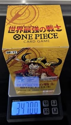 テープ付き】ワンピースカードゲーム 【OP-17】 世界最強の戦士 1BOX