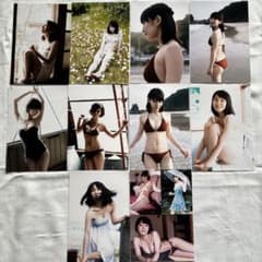 r8 吉岡里帆 新品水着などＬ版生写真 10枚セットのサムネイル