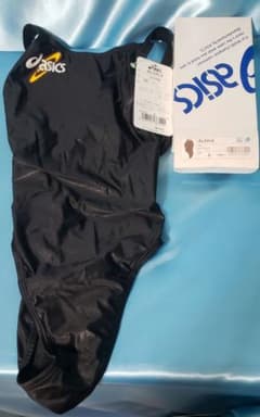 【週末限定値下げ】ASICS 競泳水着 日本代表 Lサイズ ブラック ASICSアシックス競泳水着ALS414 Sサイズ - メルカリ