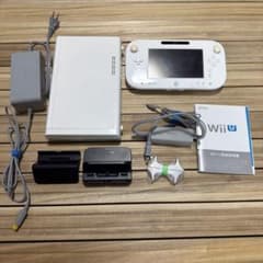 Nintendo Wii U 本体 32GB ホワイト ジャンク - メルカリ