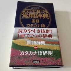 大きな字で読む常用辞典　三省堂　大きな字で読む常用辞典 国語 カタカナ語のサムネイル