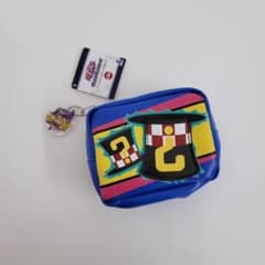 遊戯王 アクリルキーホルダー付きポーチ　ブラックマジシャンガール