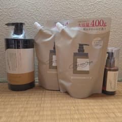 cocone クレイクリームシャンプー 本体 詰替　ヘアエッセンスオイルセット cocone クレイクリームシャンプー 本体 詰替 ヘアエッセンスオイル