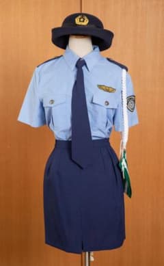 新品タグ付 婦警さん コスプレ M イベント ハロウィン グッドラックのサムネイル