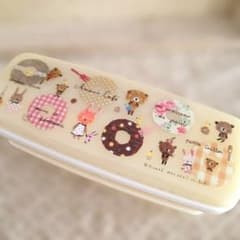 アナノカフェ/ランチボックス/BOX/お弁当箱/YE/ベルト付/新品未使用品