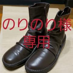 インコルジェ ショートブーツ 焦げ茶 24.5センチのサムネイル