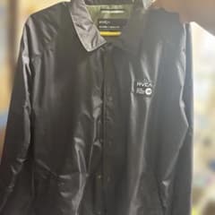 m*w様 RVCA NATURE X INDUSTRY ブラックジャケット Sサのサムネイル