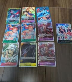 ワンピース カードゲーム 蒼海の七傑7枚セット　ミホークsec他SRセットのサムネイル